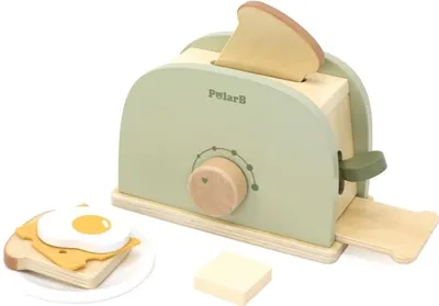 Produktbild von PolarB Toaster Set, 3 Jahr(e), Holz, Mehrfarbig