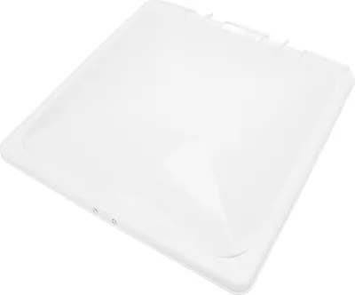 Obrázek produktu pro Kryt střešního větrání pro obytné vozy 13 x 13 palců, univerzální bílý kryt větrání pro koupelny v karavanech a obytných vozech