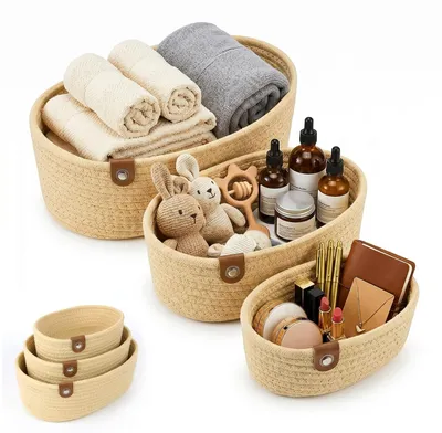 Image de Omgoods - Organisateur suspendu avec crochets - 3 niveaux - Couleur jaune