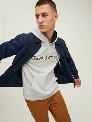Produktbild von Jack&Jones Errores de Foto 12215379 in LIGHT GREY MELA color size xx-large