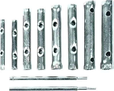 Zdjęcie produktu dla Top Tools Klucze rurowe 6-22 mm, zestaw 10 szt.