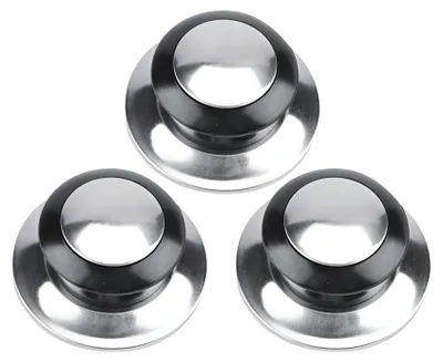 Produktbild von 3 Stück Topfdeckelgriffe Topfdeckelknauf Topfdeckelgriff Pfannendeckelgriff