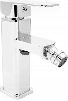 Obrázok produktu pre Granitan | CARO – batéria na bidet – hranatý dizajn – chróm – mosadz – keramická hlavica
