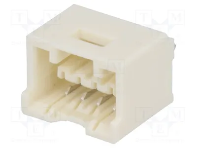 Produktbild von 1x Buchse männlich  PIN: 4 1,5mm Leitung-Platte  THT 503159-0400 Signteckverbinder