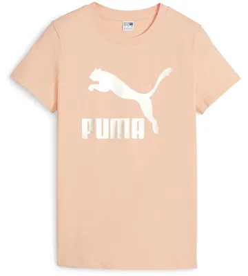 Produktbild von Puma Classics Shiny Logo Tee S 62559745 Damen