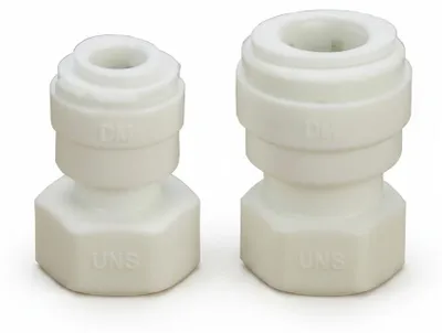 Produktbild von Kühlschrankanschluss / Osmose Adapter 1/4' oder 3/8' Schlauch x 7/16 IG