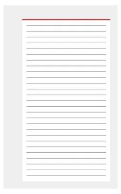 Produktbild von BSB Einlagen Timer A7 Notizen liniert 50 Blatt (02-0073)