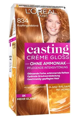 Produktbild von (L'Oréal Paris Casting Crème Gloss Haarfarbe 834 Kupferblond
