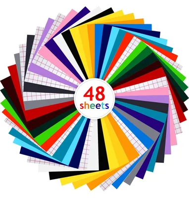 Immagine prodotto di Set di 48 pellicole adesive per plotter in 20 colori