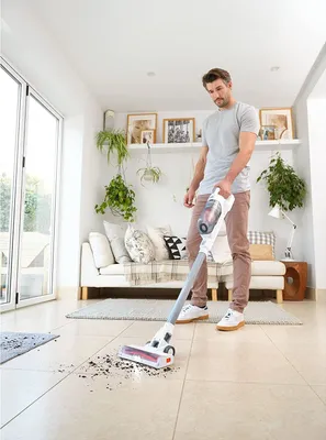 Immagine prodotto di Scopa aspirapolvere ricaricabile 18v bianca Black+decker BHFEA515JQW