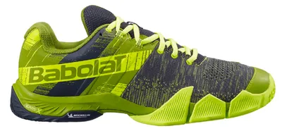 Produktbild von Babolat Movea Padel-Tennis Padelschuhe Sportschuhe grün/gelb/schwarz 30S21571-8005, Schuhgröße:40 EU