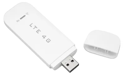 Image de Mini-routeur portable 4G avec point d'accès Wi-Fi, 150 Mbps, jusqu'à 10 appareils connectés, modem USB LTE 4G avec point d'accès Wi-Fi, blanc