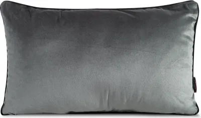 Produktbild von EUROFIRANY | Kissen - 30 x 50 cm - graues Dekokissen - Velvet