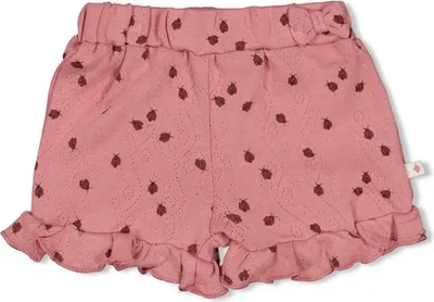 Produktbild von Feetje-Ajour gerippte Short AOP - Ladybug-Rosa 74