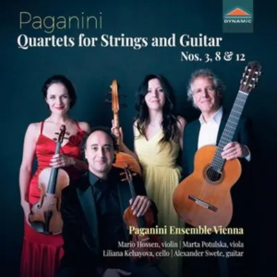 Productafbeelding van Paganini: Strijkkwartet met gitaar, opus [volgnummer]