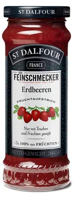 Produktbild von St. Dalfour Fruchtaufstrich Erdbeere Brotaufstrich Konfitüre 280g