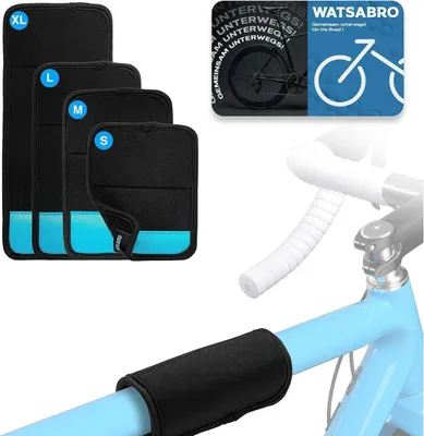 Image de Kit de protection de cadre de vélo 4 pièces carbone néoprène velcro Thule E-Bike Accessoires