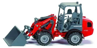 Productafbeelding van Siku Hoftrac WEIDEMANN model tractor, rood; 3059