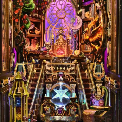 Obrázok produktu pre Mystic Zodiac Joincon DIY Book Nook miniatúrny domček 3D puzzle s LED osvetlením