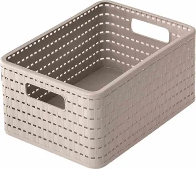 Produktbild von Venkovský koš DIN A4 28l cappuccino 43x33x21,5 cm