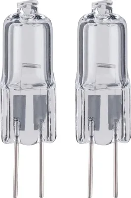 Produktbild von Paulmann 83149 Halogen Lampe Niedervolthalogen Stiftsockel 2er Set G4 12V Warmweiß 2x11 Watt dimmbar Klar 2900K G4