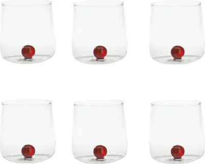 Produktbild von ZAFFERANO Bilia 6 Gläser Bernstein