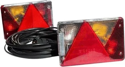 Obrázok produktu pre ASPÖCK zadné svetlá + MANTES káblový zväzok 4 m 7PIN