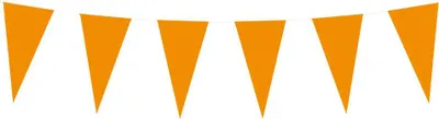 Image de Drapeau en papier -Ligne Orange, 10mtr.