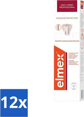 Produktbild von Elmex Zahnpasta Anti-Karies Professional Advanced Protection 75 ml - Vorteilspack - 12 Stücke