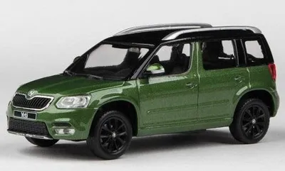 Produktbild von Skoda Yeti FL (2013) - Grün Cosmic Metallic ABREX 1:43