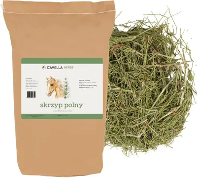 Zdjęcie produktu dla Cavella Skrzyp polny dla koni, suszony - 2 kg