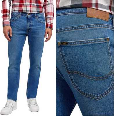 Immagine prodotto di LEE, Jeanshosen da uomo, Slim fit, LUKE, W31 L32, Blau, Jeans, baggyjeans, buggy