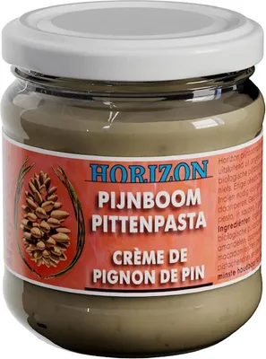 KREM Z ORZESZKÓW PINIOWYCH 100 % BEZGLUTENOWY BIO 175 g - HORIZON