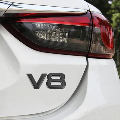 Image de V8 Adhésif décoratif pour carrosserie métallique de voiture à forme séparée