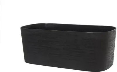 Immagine prodotto di Fioriera autoinnaffiante Garden ID Nero 17 x 50 x 17 cm