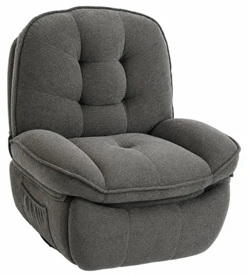 Productafbeelding van Verstelbare tv-fauteuil met relaxfunctie, draaibare loungestoel met schommelfunctie, voor woonkamer en slaapkamer.