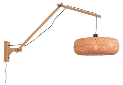 Obrázek produktu pro GOOD&MOJO - Nástěnná lampa Palawan - Bambus - 100x40x70cm