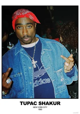 Zdjęcie produktu dla TUPAC SHAKUR - Nowy Jork, 1993 - Plakat - 59x84 cm