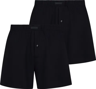 Produktbild von Bruno Banani Herren 2er Pack Boxershort Loose Fit Baumwolle Schwarz