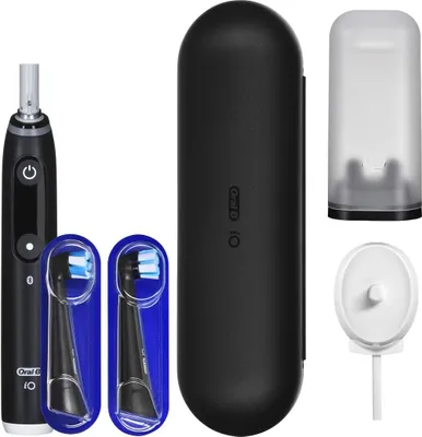 Obrázek produktu pro Oral-B iO Series 6 - Pro dospělé - Rotační zubní kartáček - Denní péče - Péče o dásně - Intenzivní - Sensitive - Černý - 2 min - Černý (445111)