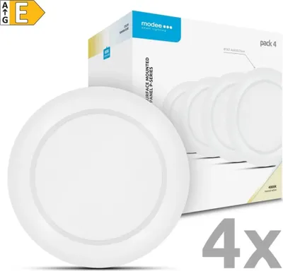 Obrázok produktu pre Modee LED stropný panel 12W 4000K biely 1320 lumenov 4ks