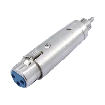 Obrázek produktu pro Adaptér OMNITRONIC Cinch(M)/XLR(F)