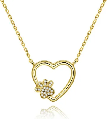 Image de Collier en or Amour à un animal de compagnie AGS702/48-OR