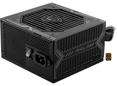 Produktbild von MSI MAG A650BN PCIE5 III, PC-Netzteil, (1x 12-Pin High Power, 3x PCIe)