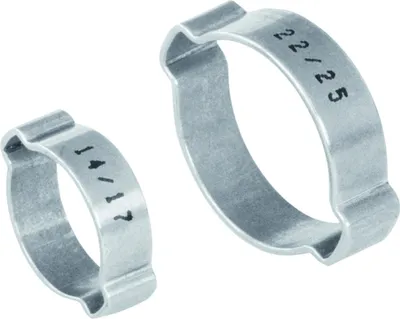 Produktbild von 2-Ohr Schlauchklemme Spannbereich 11-13 mm (W1)
