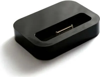 Zdjęcie produktu dla Czarna stacja dokująca System-S dla Apple iPhone 4