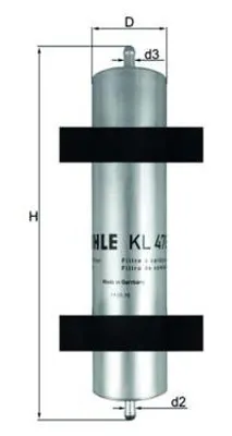 Immagine prodotto di Filtro carburante KNECHT KL 478