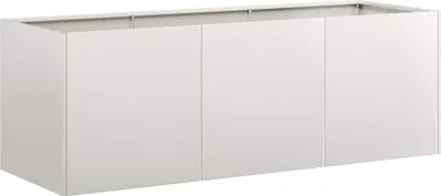 Produktbild von vidaXL Pflanzkübel 120x40x40 cm Edelstahl