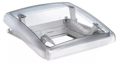 Produktbild von DOMETIC Dachhaube Mini Heki S FL Zwangsbelüftung 23-42 mm 50x50 cm weiß