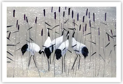 Produktbild von Poster - Poster ohne Rahmen - Vogel Natur Wasser - 91,5x61 cm - Wand Bild - Wanddeko - Wandbilder - Kunstposter - Wandposter - Bilder - Kunstdruck - Wanddekoration - Wandbild - P2XAA91x61-3687